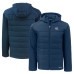 Толстовка Buffalo Bills Cutter & Buck Navy Helmet Evoke Hybrid Eco Softshell Recycled Full-Zip Jacket Толстовка Buffalo Bills Cutter & Buck Navy Helmet Evoke Hybrid Eco Softshell Recycled Full-Zip Jacket