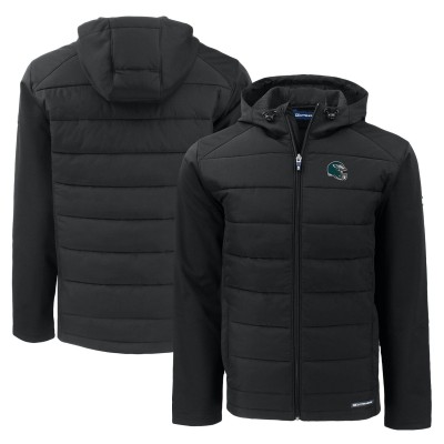 Куртка Philadelphia Eagles Cutter & Buck Helmet Evoke Hybrid Eco Softshell Recycled - Black