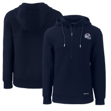 Толстовка Buffalo Bills Cutter & Buck Navy Helmet Roam Eco Half-Zip Recycled Толстовка Buffalo Bills Cutter & Buck Navy Helmet Roam Eco Half-Zip Recycled