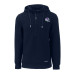 Толстовка Buffalo Bills Cutter & Buck Navy Helmet Roam Eco Half-Zip Recycled