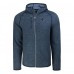 Толстовка на молнии Tennessee Titans Cutter & Buck  Helmet Mainsail Sweater-Knit - Heather Navy