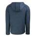 Толстовка на молнии Tennessee Titans Cutter & Buck  Helmet Mainsail Sweater-Knit - Heather Navy