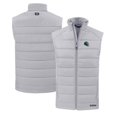 Жилетка Philadelphia Eagles Cutter & Buck Helmet Evoke Hybrid Eco Softshell Recycled - Gray