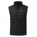 Pittsburgh Steelers Cutter & Buck Black Helmet Evoke Hybrid Eco Softshell Recycled Full-Zip Vest