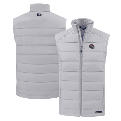 Жилетка Tampa Bay Buccaneers Cutter & Buck Helmet Evoke Hybrid Eco Softshell Recycled - Gray