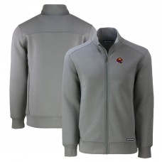 Кофта на молнии Washington Commanders Cutter & Buck Helmet Roam Eco Recycled - Gray