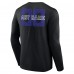 Футболка с длинным рукавом Baltimore Ravens Stellar Personalized Name & Number - Black