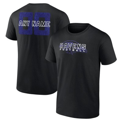 Футболка Baltimore Ravens Stellar Personalized - Black