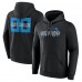 Именная толстовка Carolina Panthers Black Stellar