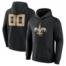 Именная толстовка New Orleans Saints Black Stellar