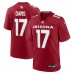 Игровая джерси Kaden Davis Arizona Cardinals Nike Team Game -  Cardinal