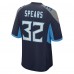 Игровая джерси Tyjae Spears Tennessee Titans Nike Team Game -  Navy