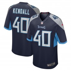 Игровая джерси Anthony Kendall Tennessee Titans Nike Team Game -  Navy