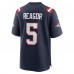 Игровая джерси Jalen Reagor New England Patriots Nike Team Game -  Navy