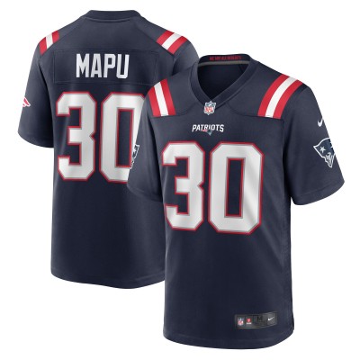 Игровая джерси Marte Mapu New England Patriots Nike Team Game -  Navy