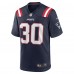 Игровая джерси Marte Mapu New England Patriots Nike Team Game -  Navy