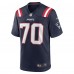 Игровая джерси Jeremiah Pharms Jr. New England Patriots Nike Team Game -  Navy