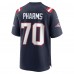 Игровая джерси Jeremiah Pharms Jr. New England Patriots Nike Team Game -  Navy