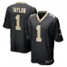 Игровая джерси Alontae Taylor New Orleans Saints Nike Team Game -  Black