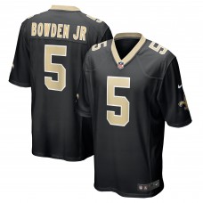 Игровая джерси New Orleans Saints Lynn Bowden Jr. Nike Black Team Game