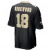Игровая джерси New Orleans Saints Keith Kirkwood Nike Black Team Game
