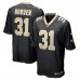 Игровая джерси New Orleans Saints Jordan Howden Nike Black Team Game