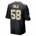 Игровая джерси New Orleans Saints Anfernee Orji Nike Black Team Game