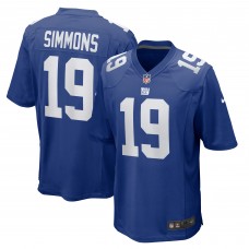 Игровая джерси Isaiah Simmons New York Giants Nike Team Game -  Royal