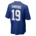 Игровая джерси Isaiah Simmons New York Giants Nike Team Game -  Royal