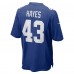 Игровая джерси Kaleb Hayes New York Giants Nike Team Game -  Royal