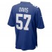 Игровая джерси Jarrad Davis New York Giants Nike Team Game -  Royal