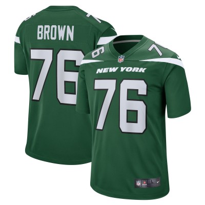 Игровая джерси Duane Brown New York Jets Nike Team Game - Gotham Green