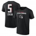Футболка Drake London Atlanta Falcons Team Wordmark Player Name & Number - Black