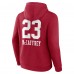 Толстовка Christian McCaffrey San Francisco 49ers Team Wordmark Player Name & Number - Scarlet