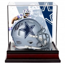 Micah Parsons Dallas Cowboys Autographed Fanatics Authentic Riddell Speed Mini Helmet with Deluxe Mini Helmet Case