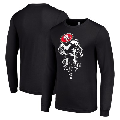 Футболка с длинным рукавом San Francisco 49ers Starter Logo Graphic - Black