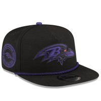 Baltimore Ravens New Era Captain Snapback Hat - Black