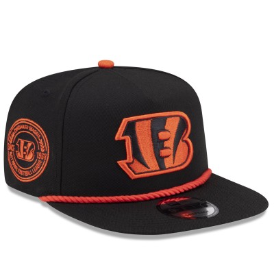 Бейсболка Cincinnati Bengals New Era Captain Snapback - Black