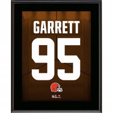 Myles Garrett Cleveland Browns Fanatics Authentic 10.5 x 13 Jersey Number Sublimated Player Plaque