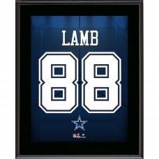 CeeDee Lamb Dallas Cowboys Fanatics Authentic 10.5 x 13 Jersey Number Sublimated Player Plaque