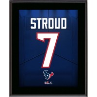 C.J. Stroud Houston Texans Fanatics Authentic 10.5 x 13 Jersey Number Sublimated Player Plaque