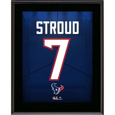 C.J. Stroud Houston Texans Fanatics Authentic 10.5 x 13 Jersey Number Sublimated Player Plaque