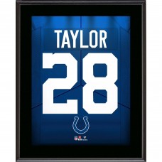 Jonathan Taylor Indianapolis Colts Fanatics Authentic 10.5 x 13 Jersey Number Sublimated Player Plaque