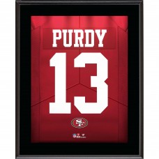 Brock Purdy San Francisco 49ers Fanatics Authentic 10.5 x 13 Jersey Number Sublimated Player Plaque