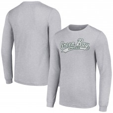 Футболка с длинным рукавом Green Bay Packers Starter Tailsweep - Heather Gray