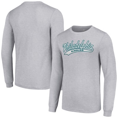 Футболка с длинным рукавом Philadelphia Eagles Starter Tailsweep - Heather Gray