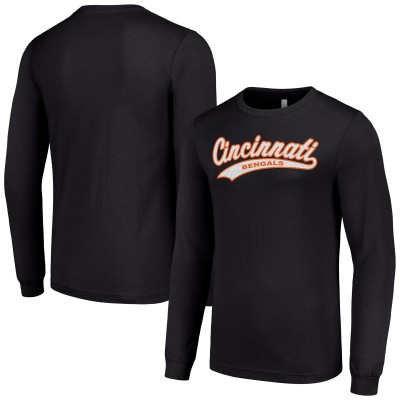 Футболка с длинным рукавом Cincinnati Bengals Starter Tailsweep - Black