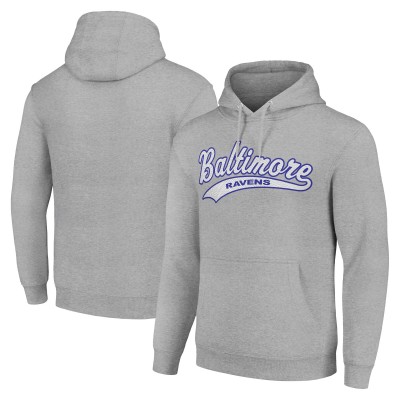 Толстовка Baltimore Ravens Starter Unisex Tailsweep - Heather Gray