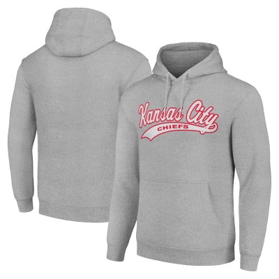 Толстовка Kansas City Chiefs Starter Unisex Tailsweep - Heather Gray