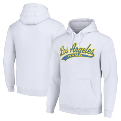Los Angeles Rams Starter Unisex Tailsweep Pullover Hoodie - White